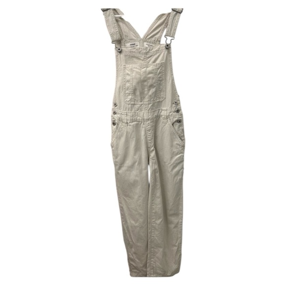 Cotton On Denim - Cotton On Utility Cavas Cream Women's Overalls